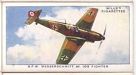 10 BFW Messerschmitt BF 109 Fighter